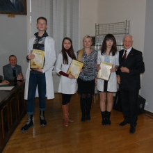 25 березня 2015 року відбулася урочиста церемонія нагородження переможців І етапу Всеукраїнської студентської олімпіади у 2014-2015 н.р. 08