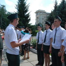29 травня 2014 р. студенти Національного фармацевтичного університету прийняли військову присягу 14