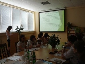 27 травня 2015 р. у методичному кабінеті (вул. Блюхера,4) відбувся захист рефератів у «Школі молодого викладача»