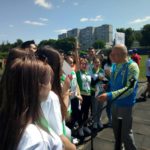 01 червня 2018 р. відбулася Всеукраїнська акція-флешмоб "Зелена миля - 2018"