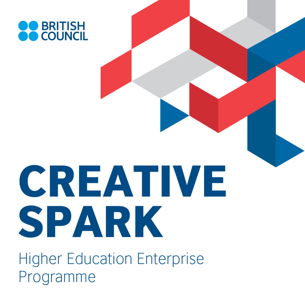 Впродовж 2018-2019 н.р. НФаУ бере участь у глобальному освітньому проекті CREATIVE SPARK: Higher Education Enterprise Programme від British Council