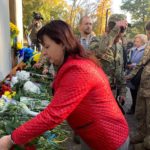 14 жовтня 2019 р. співробітники НФаУ відвідали урочисту церемонію відкриття монументу захисникам України