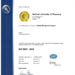 За підсумками ресертифікаційного аудиту, НФаУ отримав сертифікат відповідності системи управління якістю університету вимогам стандарту ISO 9001:2015