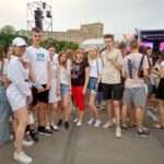 27 червня 2021 р. студенти НФаУ взяли участь у міському об’єднуючому флешмобі