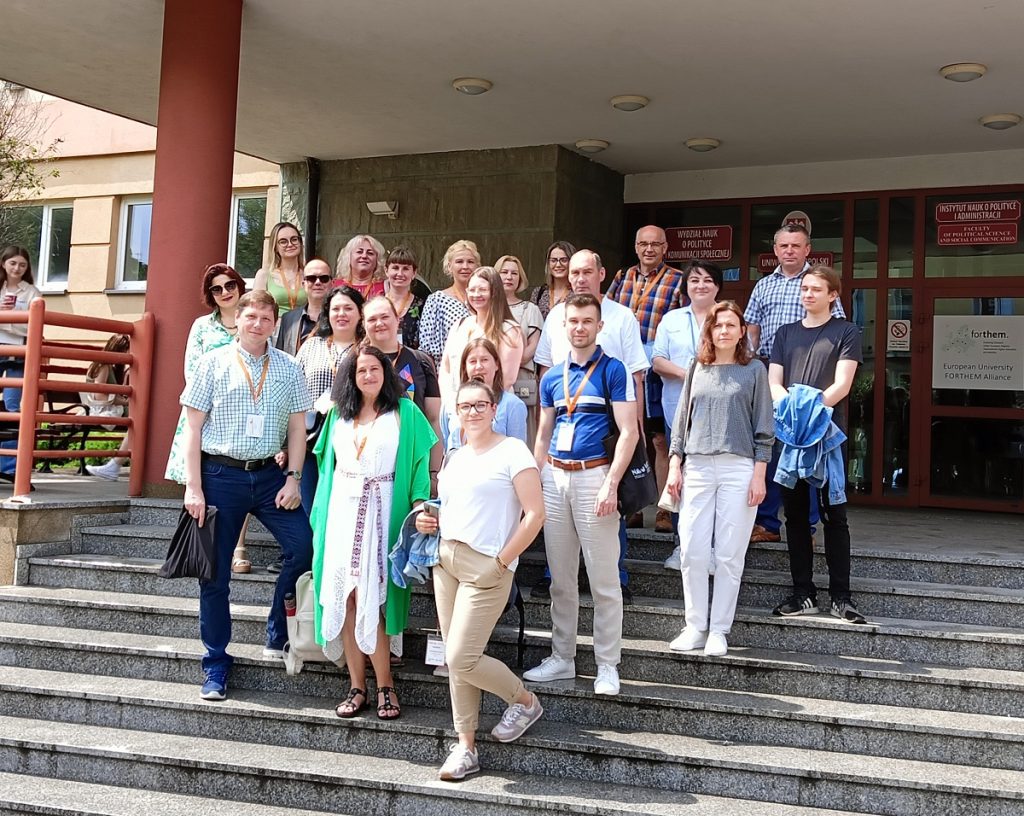 Співробітники НФаУ прийняли участь у проекті «Підтримка співпраці між Опольським університетом та українськими університетами в рамках Альянсу FORTHEM»