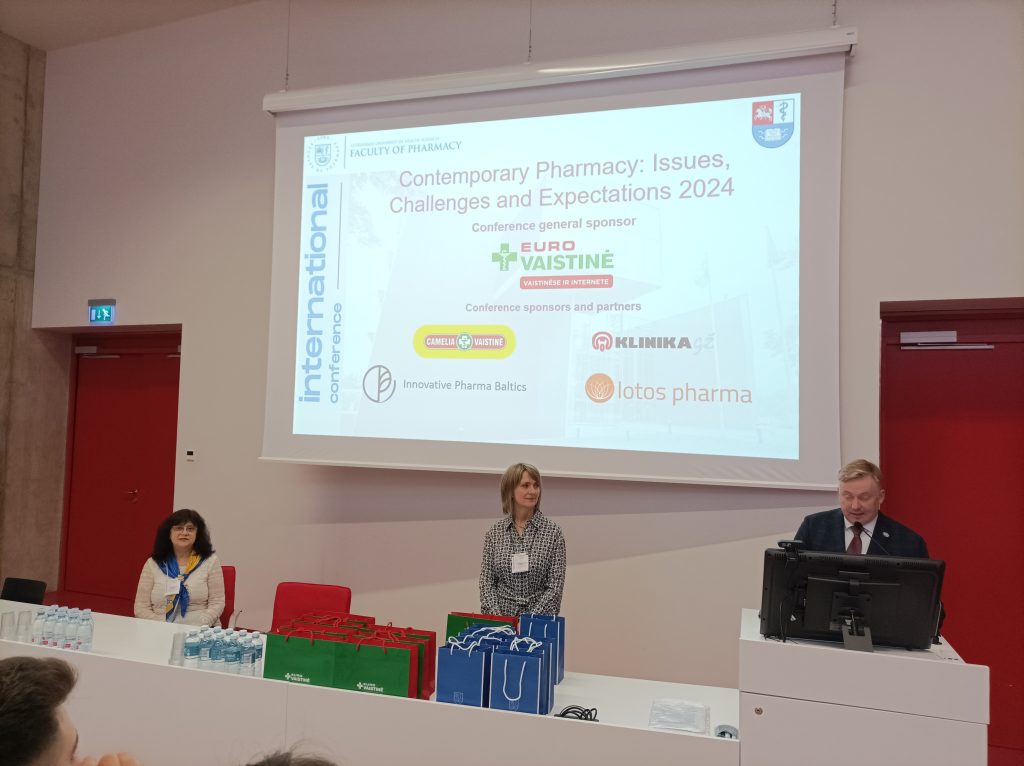 22 березня 2024 р. представники НФаУ взяли участь у міжнародній науковій конференції Contemporary pharmacy: Issues, Challenges and Expectations 2024