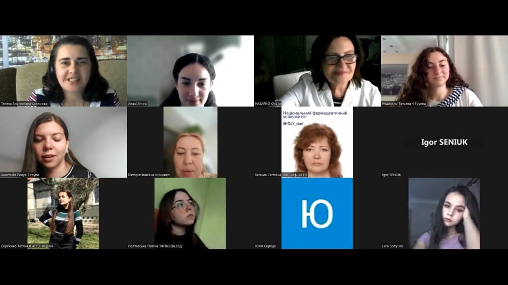 У травні відбулись заключні засідання «English club: vocabulary for KROK-1», організовані в рамках проєкту «Мовні клуби НФаУ»