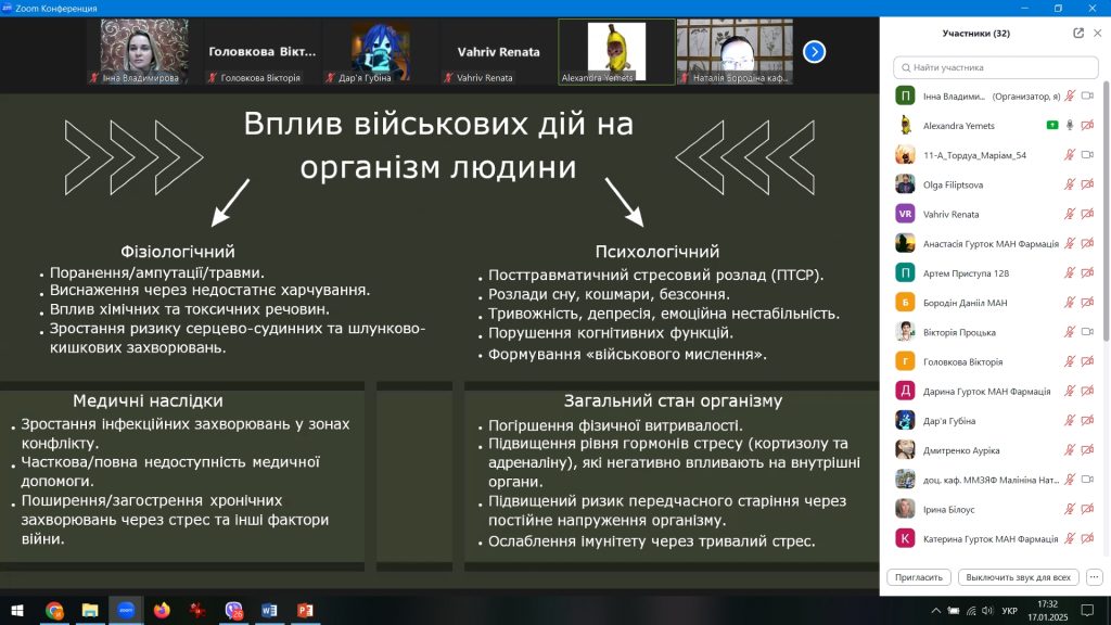 17 січня 2025 року в Національному фармацевтичному університеті відбувся науково-практичний семінар «Молоді дослідники та винахідники 2025: перші кроки у науці» до Дня дітей-винахідників