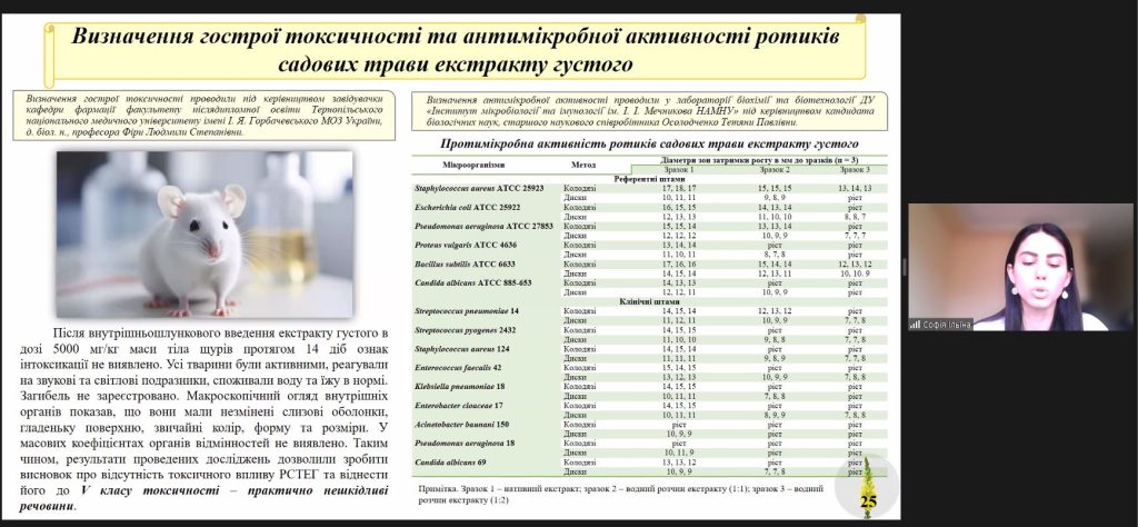 16 травня 2025 року в Національному фармацевтичному університеті відбувся науково-практичний семінар до Дня науки в Україні «Сучасні досягнення фармацевтичної та медичної науки»